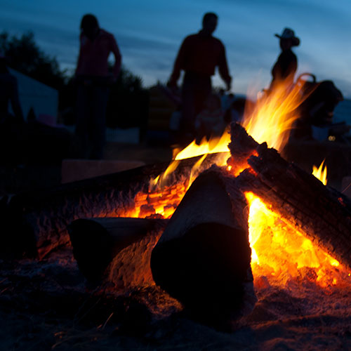 Reserve a private campfire for your next event!